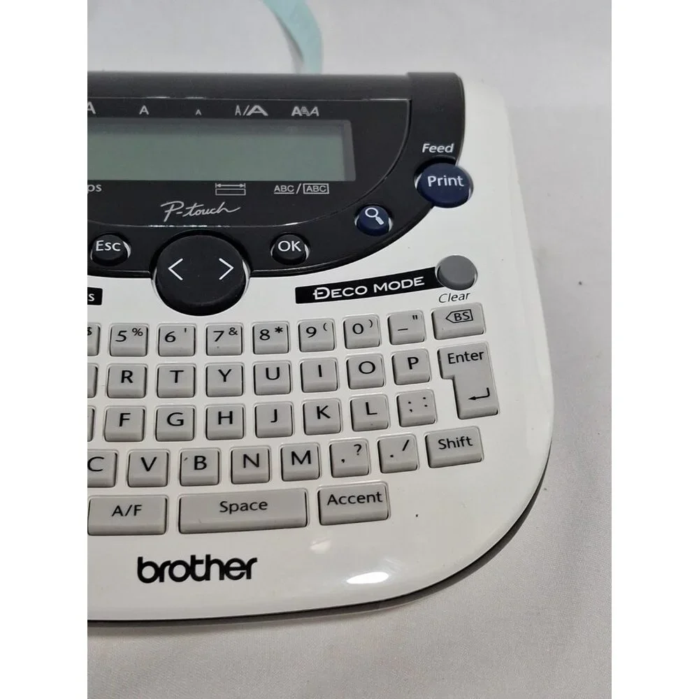 BROTHER Simply Stylish Label Maker PT-1290BT3 P-Touch Electronic System,